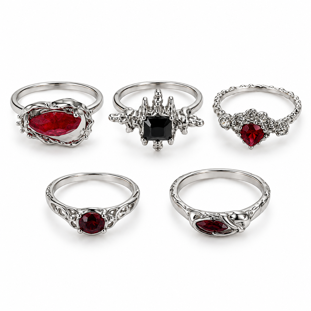 Set 5 inele bershka