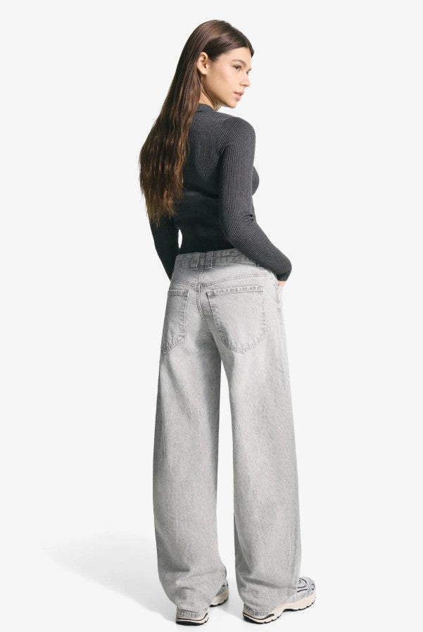BALLOON - BAGGY - Blugi loose fit - grey