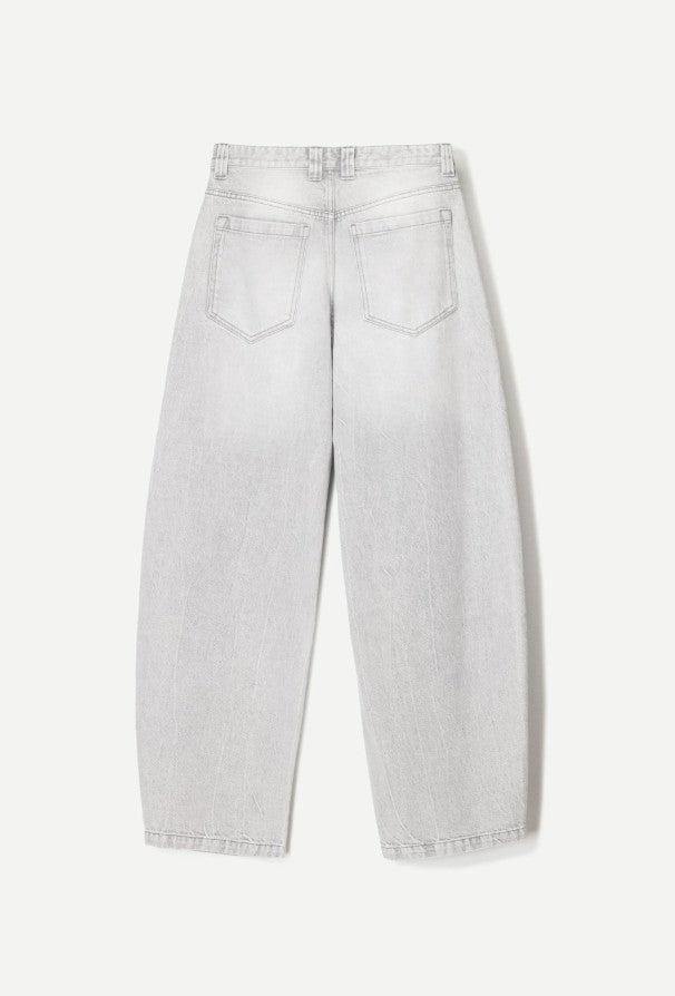 BALLOON - BAGGY - Blugi loose fit - grey