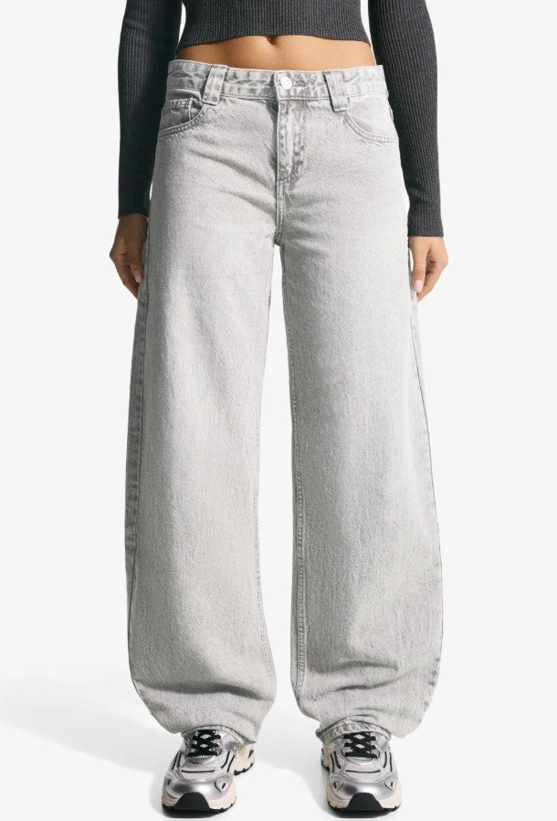 BALLOON - BAGGY - Blugi loose fit - grey