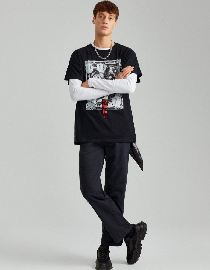 Pantaloni straight